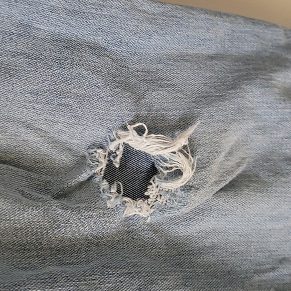 Wrangler Men's Rugged Light Denim Blue 5 Pocket Jeans Regular Fit 30 x 32 Cotton - Picture 7 of 8